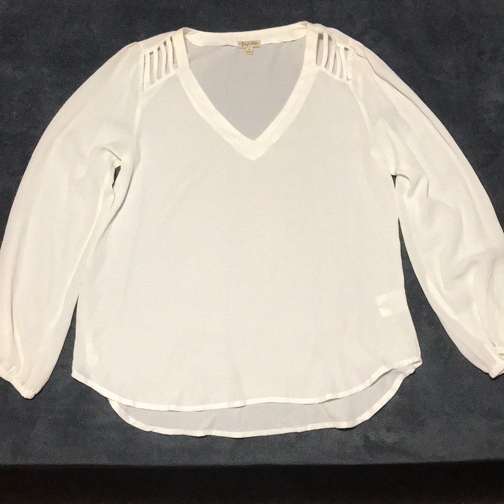 Lily white blouse